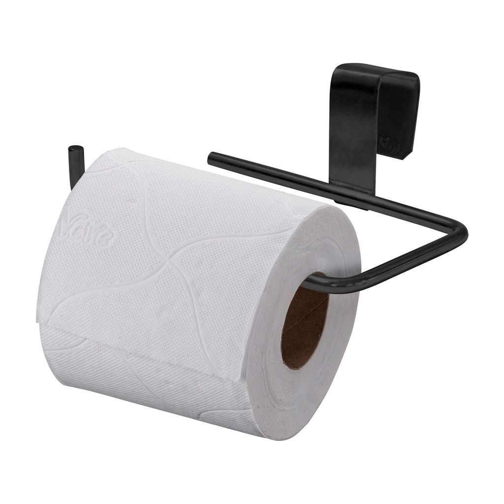 Porta Rolo Papel Higiênico Caixa Acoplada Preto | Shopee Brasil