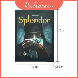 Jogo Splendor Board Inglês Completo Mini Versão Requintada Festa Família Jogando Cartas