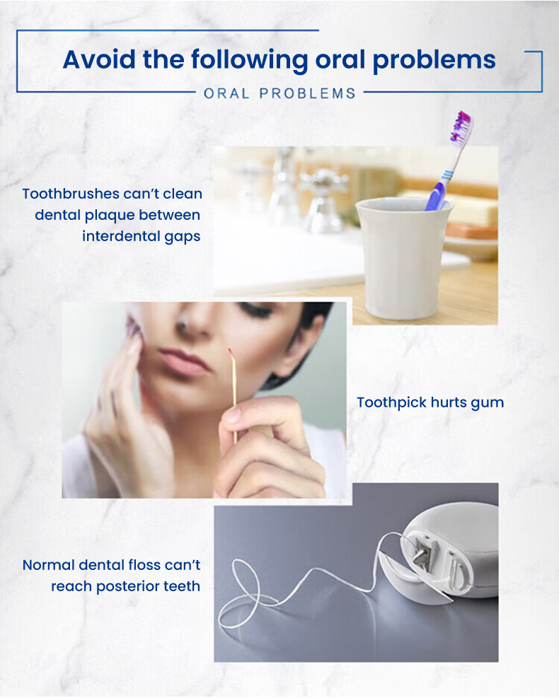 Oral B Glide Floss Picks Gum Care Palito De Fio Dental 3D Em Forma De Y