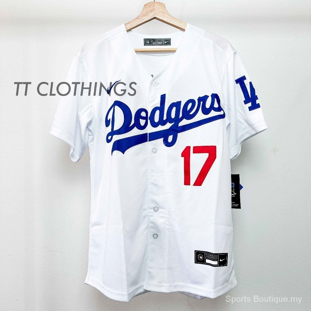Ohtani Shohei # 17 LA Los Angeles Dodgers Camiseta De Beisebol MLB