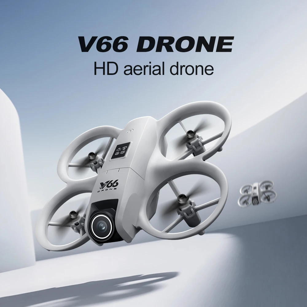 Mini Drone Pliable V66 – 8K, Caméra 20MP, Cardan 2 Axes, GPS, Wifi FPV