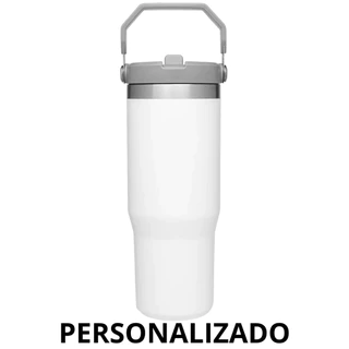 Garrafa Copo Térmica com Alça 900ml seu nome escrito