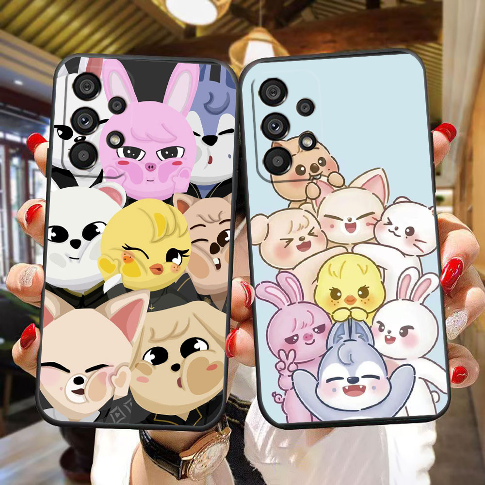 K-POP・アジア Samsung skzoo Kpop Stray Kids Skzoo Capa De Telefone Para Samsung A73 A72 A71