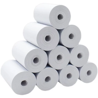 Papel térmico da impressão do bilhete da caixa registradora 57x40 Coreless 10 rolos de papel da impressão do rolo do res