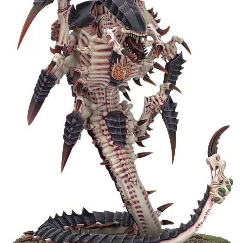 Warhammer 40k Tyron Insect Clan Escavação Python 130mm Modelo Branco ...