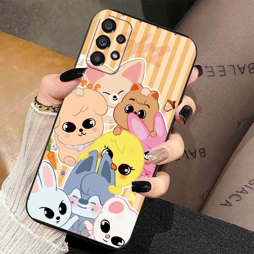 K-POP・アジア Samsung skzoo Kpop Stray Kids Skzoo Capa De Telefone Para Samsung A73 A72 A71