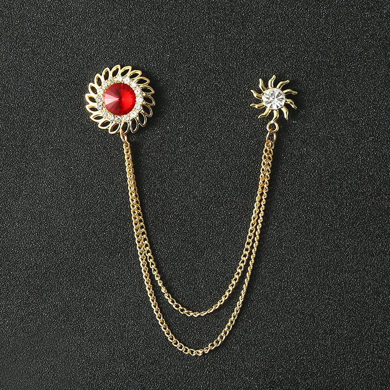 Broche De Corrente Da Moda , Acessório De Terno Personalizado ...
