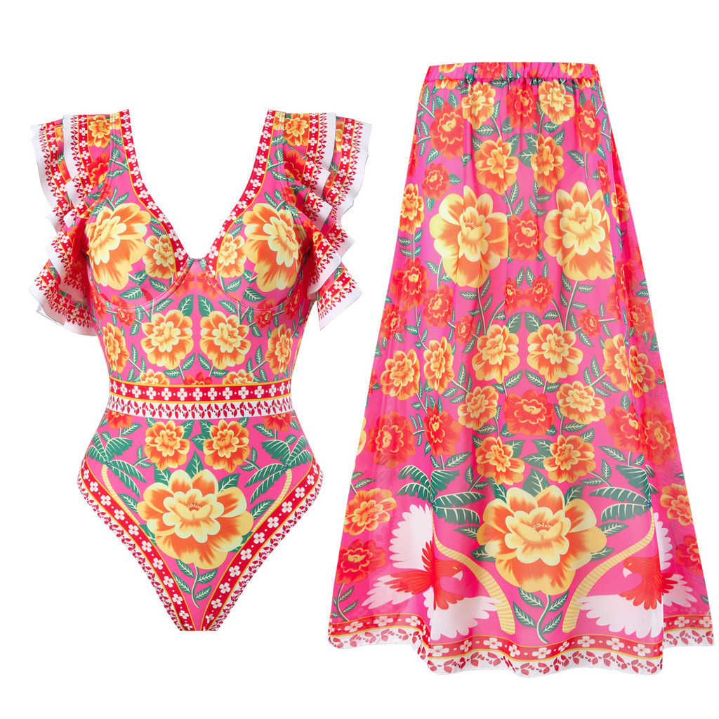 vestido longo Fato de banho evangélica biquíni feminino swimsuit ...