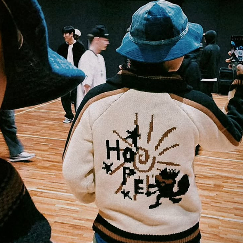 KPOP BTS J-HOPE Esperança No Estágio TOUR Merch Malha