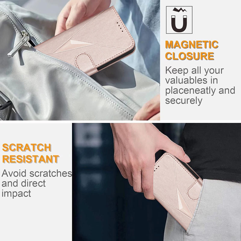 SEAHAI Cover per OnePlus Nord 3 5G, Ultra Sottile Custodia Premium PU Pelle Portafoglio Kickstand Slot per Schede [RFID Blocking] TPU Antiurto Flip Cover Libro - Marrone