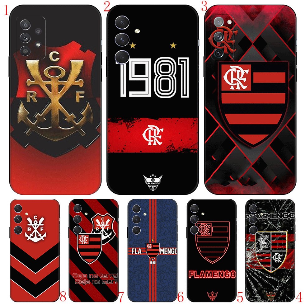 Capa De Telefone Para Samsung A J J J Plus Ou Prime Tpu Preto Protetora Za Flamengo