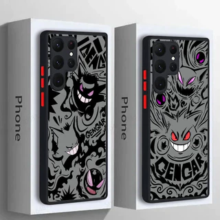 Capa De Telefone De Silicone Pokémon Gengar Mewtwo Anime Para Samsung S25 Ultra S24 S23 S21 S20 FE S22 Plus S24FE 5G Tra