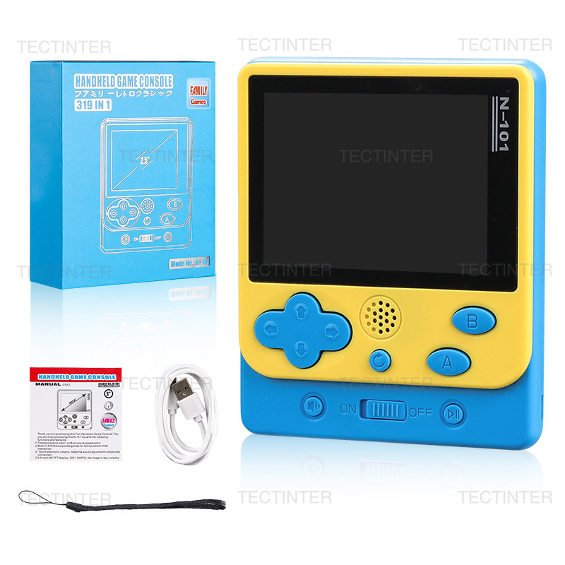 Polegada N Retro Handheld Game Player Recarreg Vel Mini Port Til Console De Videogame