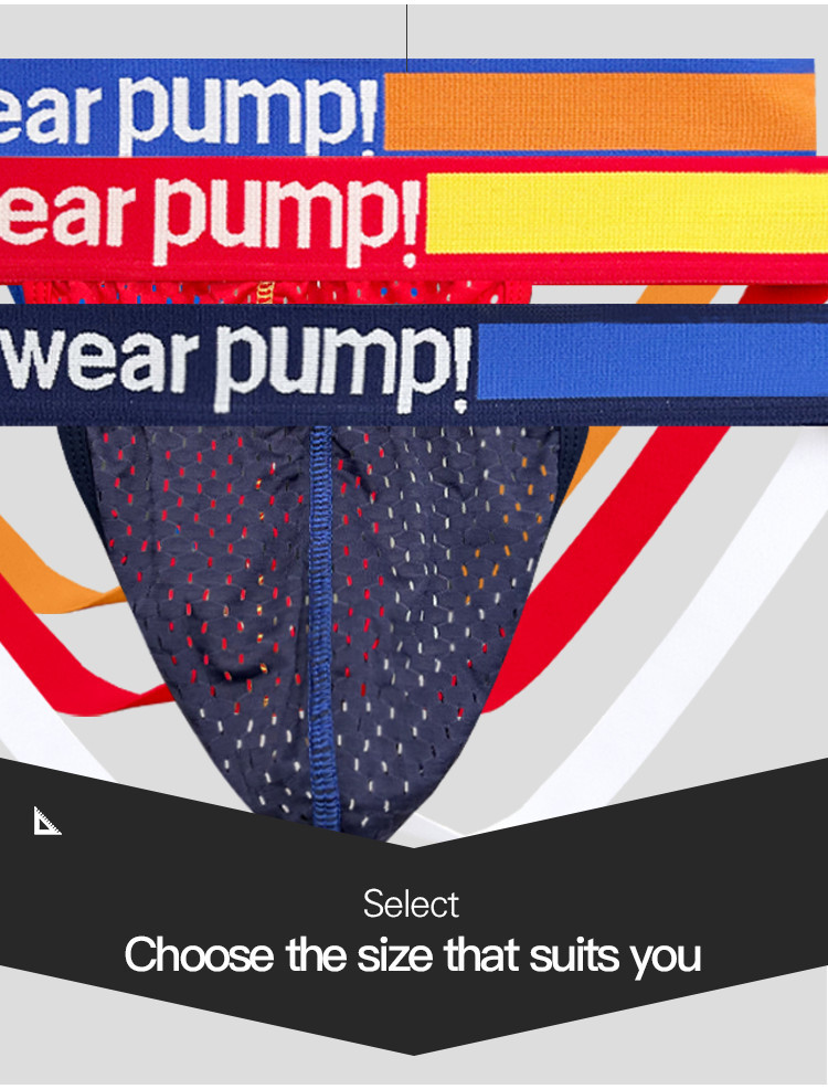 Bomba De Malha Masculina Respirável Tangas Roupa Interior Confortável ...