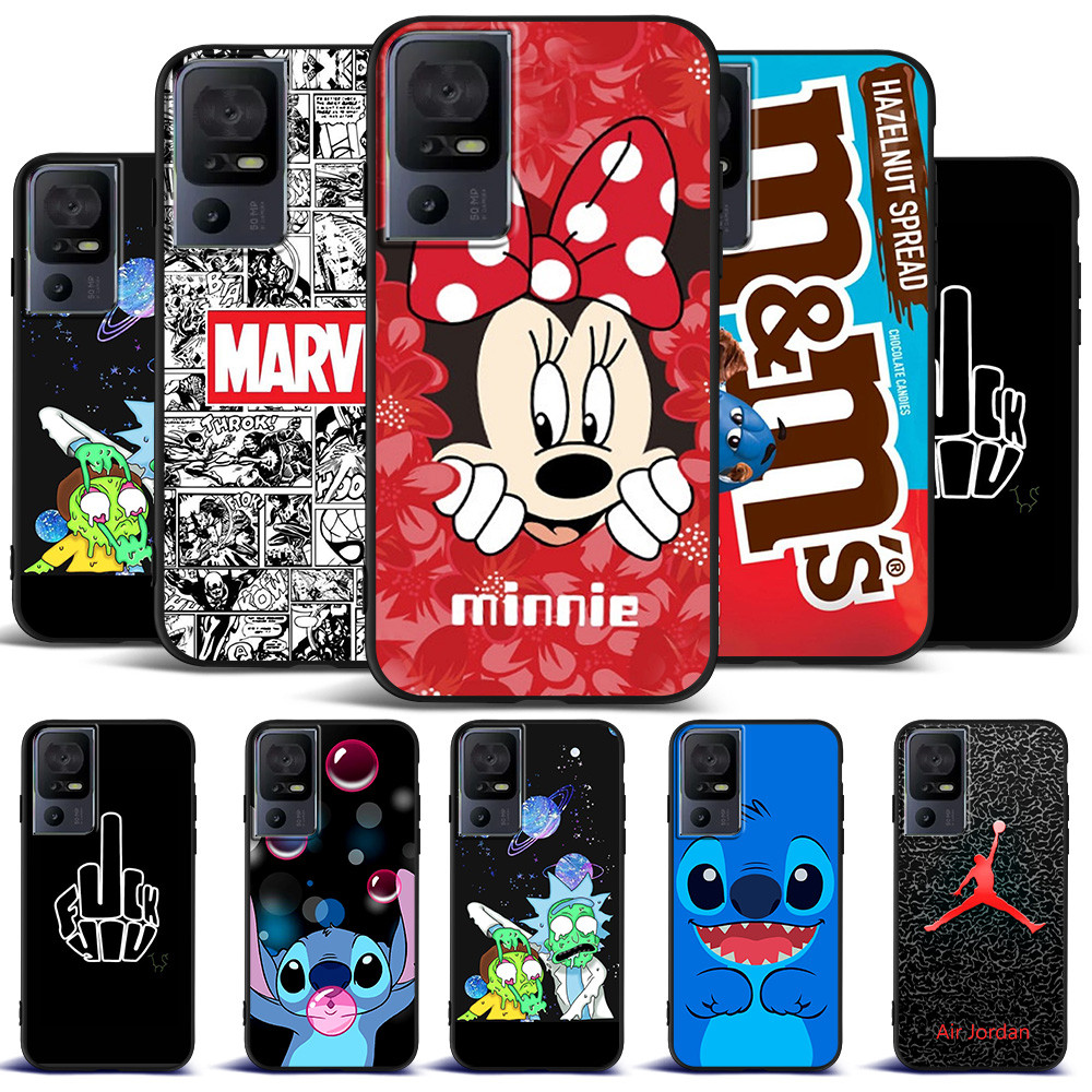 BORYA Cover Per TCL 40 SE (TCL 40SE), Antiurto Silicone PC + TPU