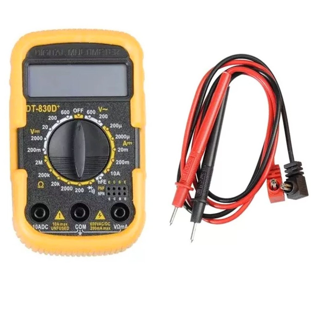 Multímetro Digital MD-200L - Ideal para Testes Rápidos de Circuitos e ...