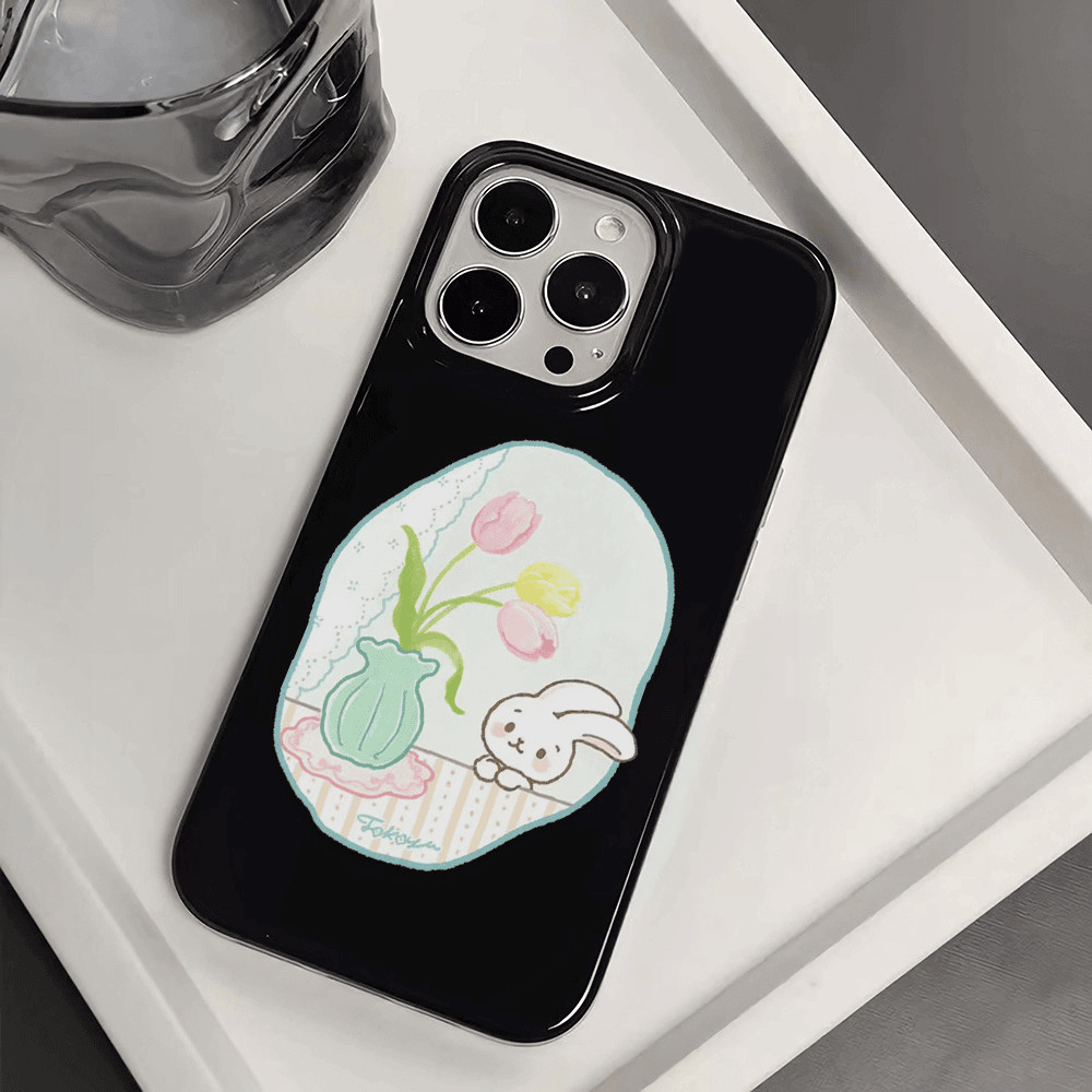 Tulip Rabbit Compat Vel Com Capas De Telefone De Design Exclusivo Para