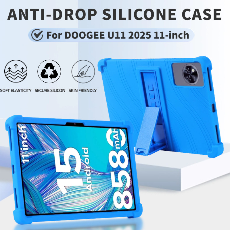 Doogee U11 Tablet Schutzhülle Tablet-Hülle Für DOOGEE U11 / U11 Pro (2025) – PU Leder Mit Ständerfunktion & Handschlaufe – Magnetisch Doogee U11 2025 Hülle