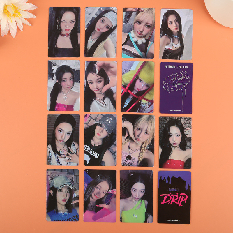 Kpop Idol BABYMONSTER Álbum DRIP Photocards Cartão Fanmade De Alta ...