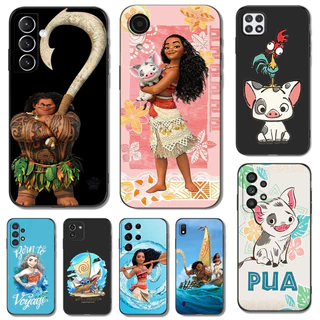 Capa Para Samsung Galaxy M54 M13 M33 M53 4G 5G Traseira Telefone De Silicone Macio Preto tpu Dis Moana