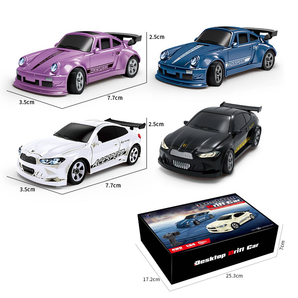 Mini Auto RC FPV 1/64 Con Fotocamera HD - Controllo APP - Drift Car Elettrica RTR - Foto 2