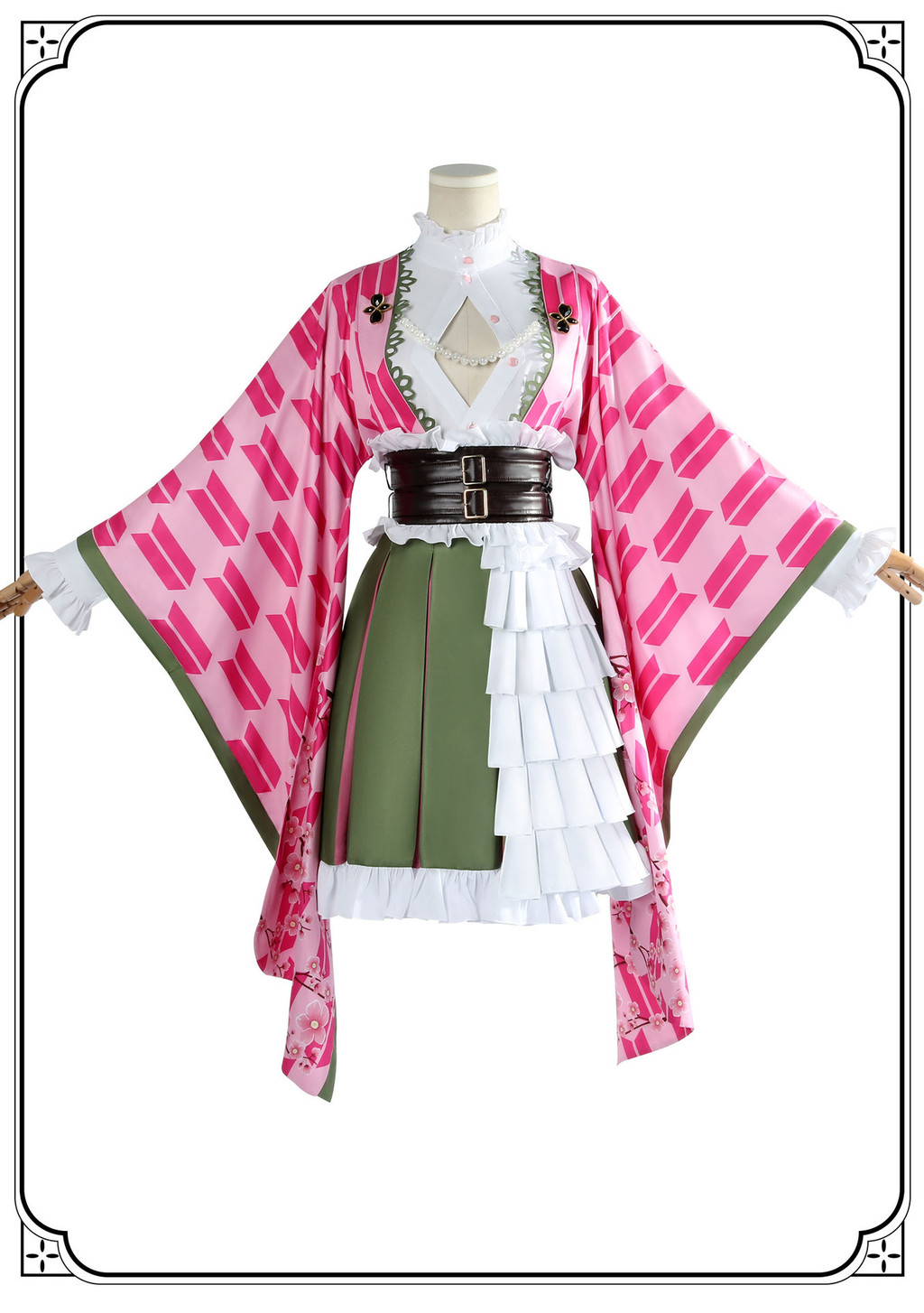 Fantasia de Cosplay de Demon Slayer Kimetsu No Yaiba, Kanroji Mitsuri ...