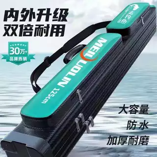 Bolsa para vara de pesca de peixe Bolsa para vara de pesca Bolsa para vara de pesca Armazenamento à prova d'água multifu em Oferta na Shopee