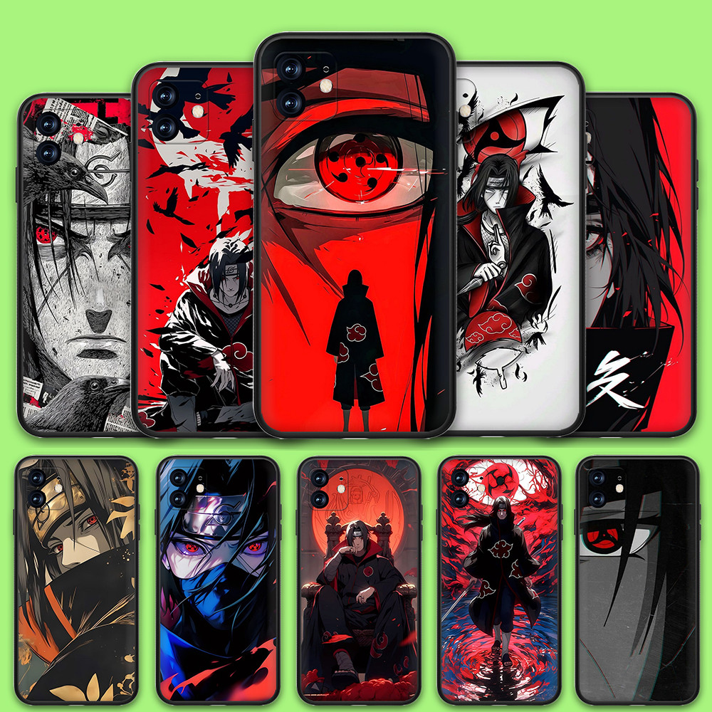 Estoque Pronto Xiaomi Poco F7 F7Pro X7 X7Pro Capa De Silicone Macio 8X84 Itachi Uchiha Telefone