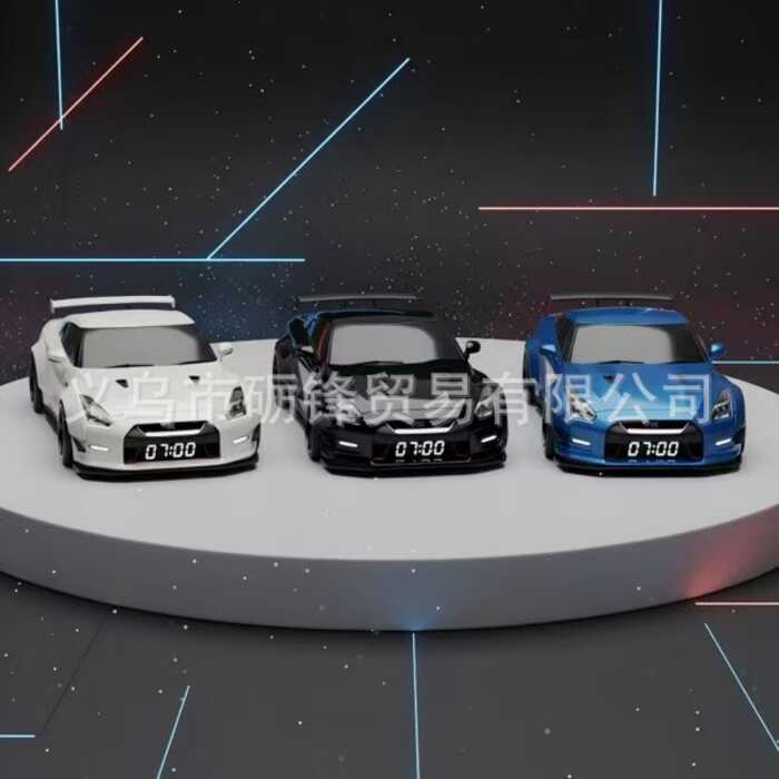 Personalizado Engraçado Criativo Novo Bonito Portátil Hypercar Braço Relógio Super Carro Despertador