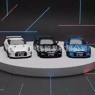 Personalizado Engraçado Criativo Novo Bonito Portátil Hypercar Braço Relógio Super Carro Despertador