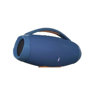 Caixa De Som Grande Boombox Bluetooth Portatil Bivolt - Azul em Oferta na Shopee