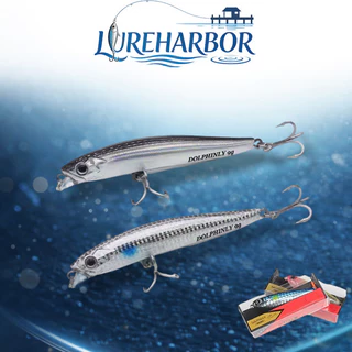 LUREHARBOR Long Shot Lápis Submerso Minnow Isca 9g/14g Conjunto Único/5pcs