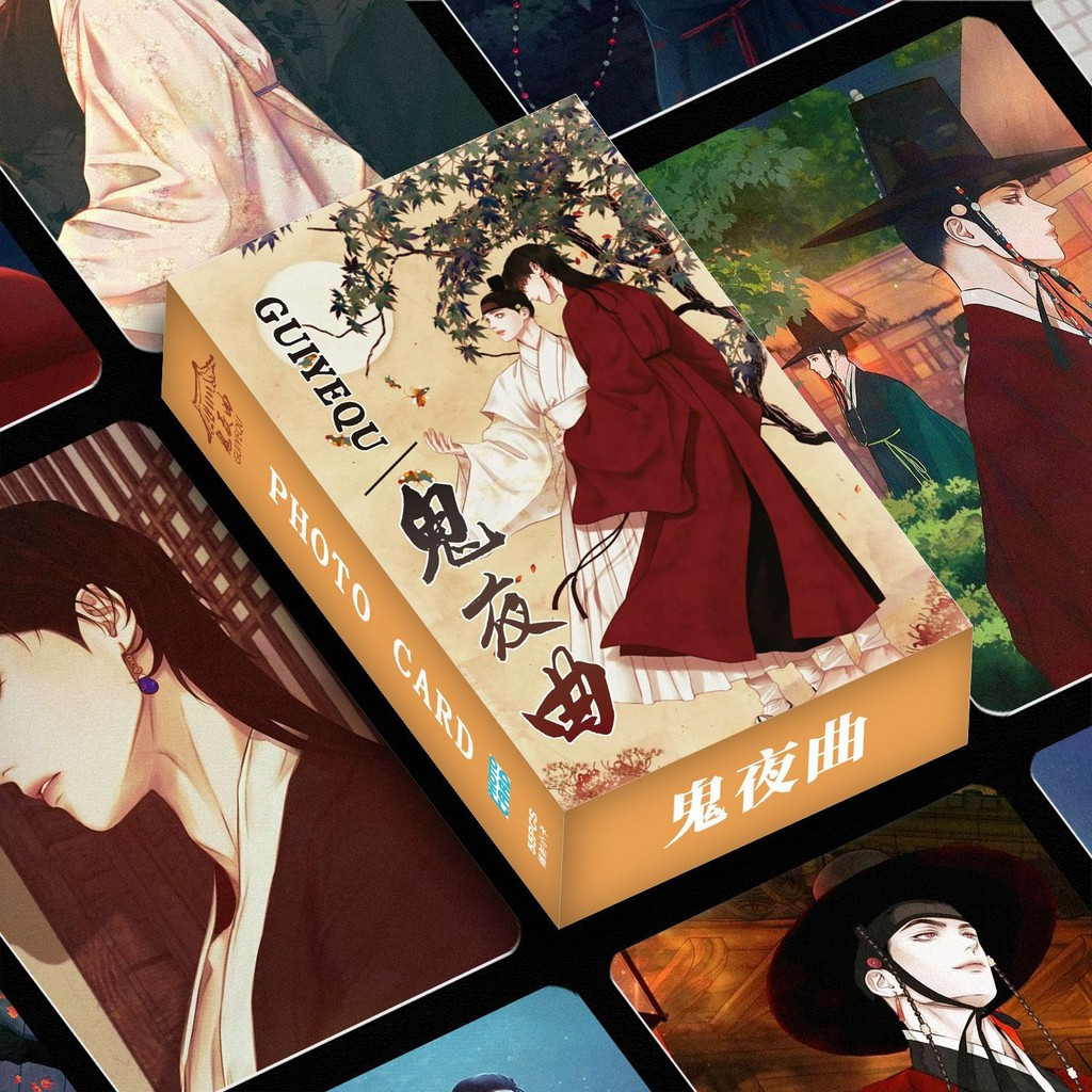 50-55 Unidades Manga Manhwa PAY BACK Cartões Lomo Holográficos A Noite ...
