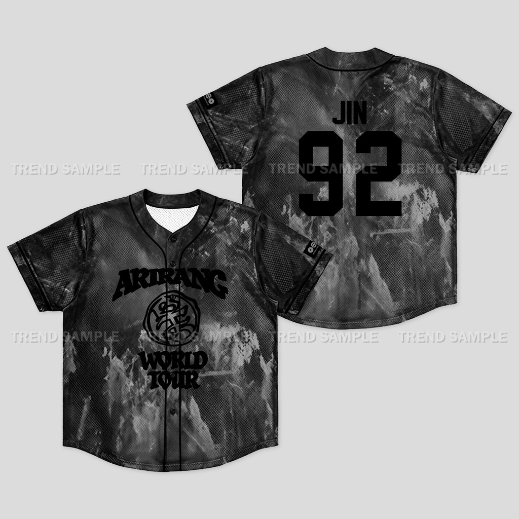 2026 BANGTAN ARIRANG WORLD TOUR Merch Jersey Personalizado Vintage