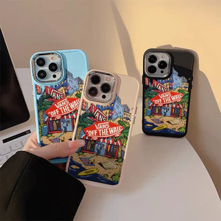 Vans skate TPU anti-impacto Capinha Capa Para IPHONE 13 11 15 14 12 16 17 PRO MAX AIR X XR XS MAX
