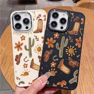 cacto botas TPU anti-impacto Capinha Capa Para I P H O N E 13 11 15 14 12 16 17 PRO MAX AIR X XR XS MAX silicone macio