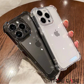 Kit2 Capa De Telefone Para iPhone7 8Plus 16 15 11 12 13 14 Pro Max X XS XR Anti Impacto Transparente Macio celular