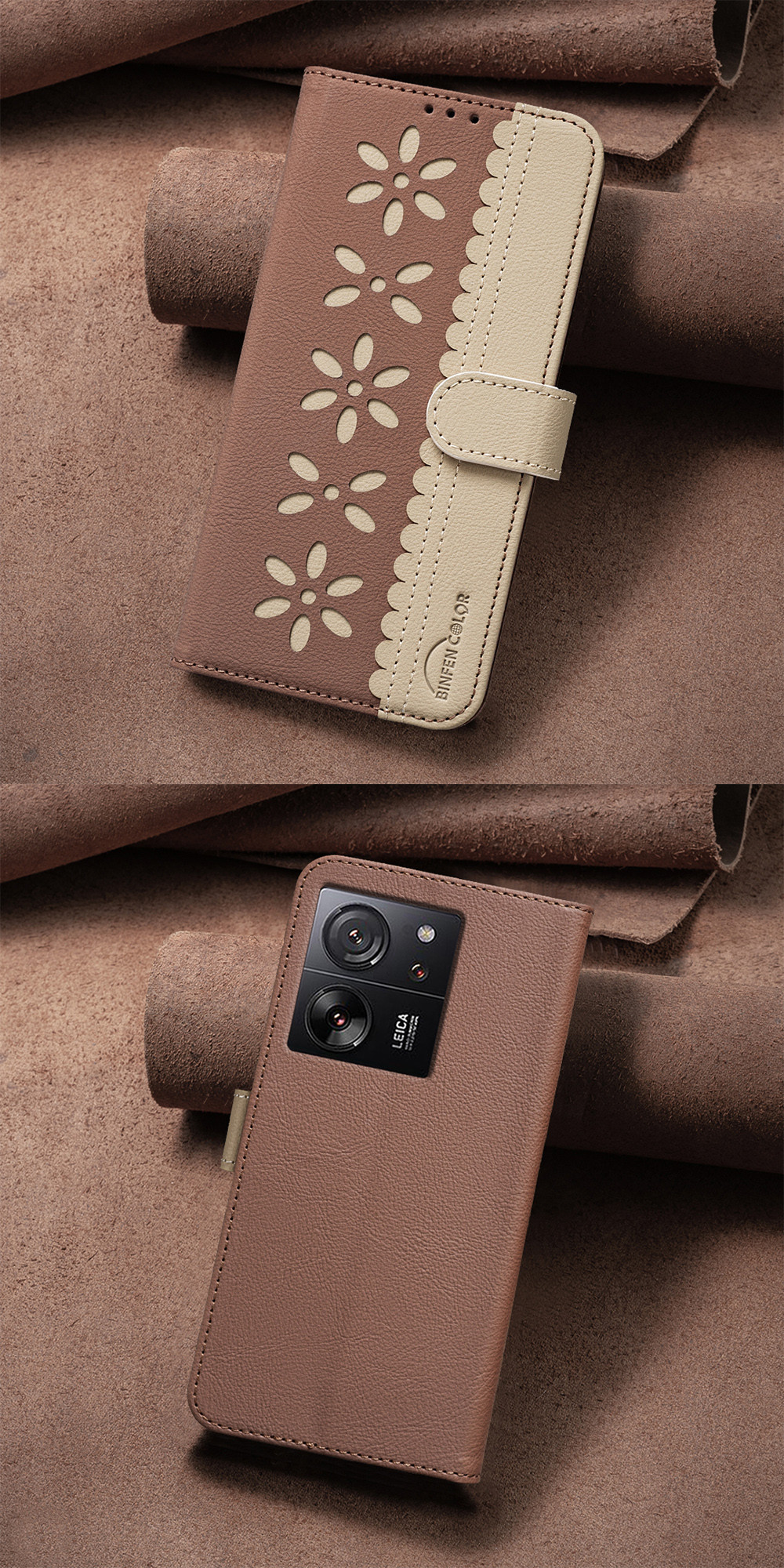 Xiaomi Redmi 14C / Poco C75 Carbon Fibre Case Card Holder And