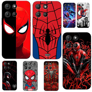 Capa Para Motorola MOTO edge 60 PRO Fusion 5G De Silicone Macio Telefone Super-Herói Homem Aranha