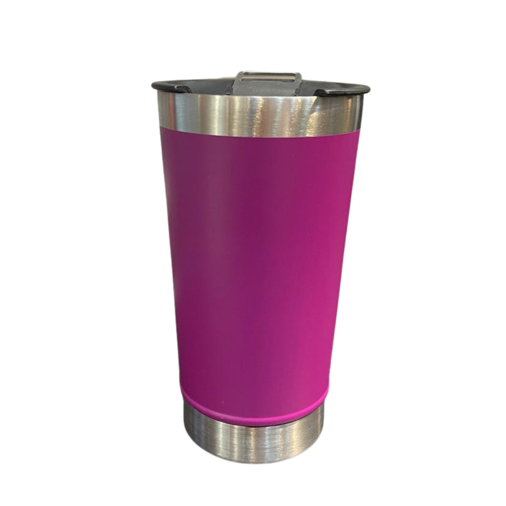 Copo Térmico Inox com TAMPA e Abridor (473 ml) - Roxo | Shopee Brasil