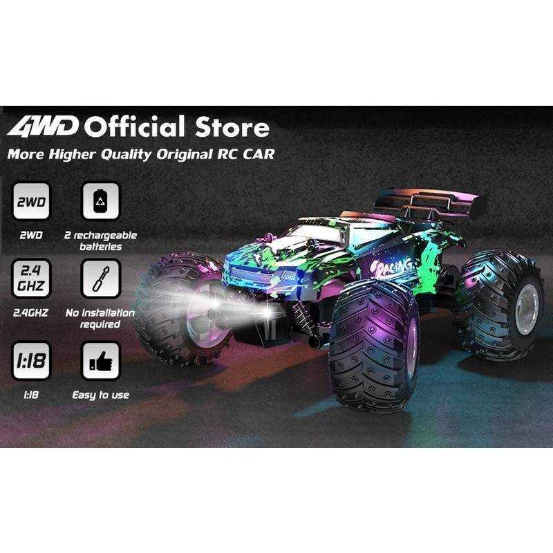Controle Remoto RC Carros Para Meninos 25 KM/H Carro Rápido Adultos RTR ...