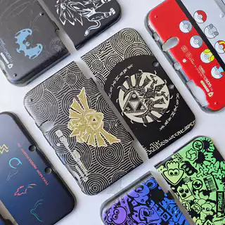 Capa Protetora Rígida Fosca 3DSXL De Alto Desempenho Para Novo Console De Jogos 3DS XL LL