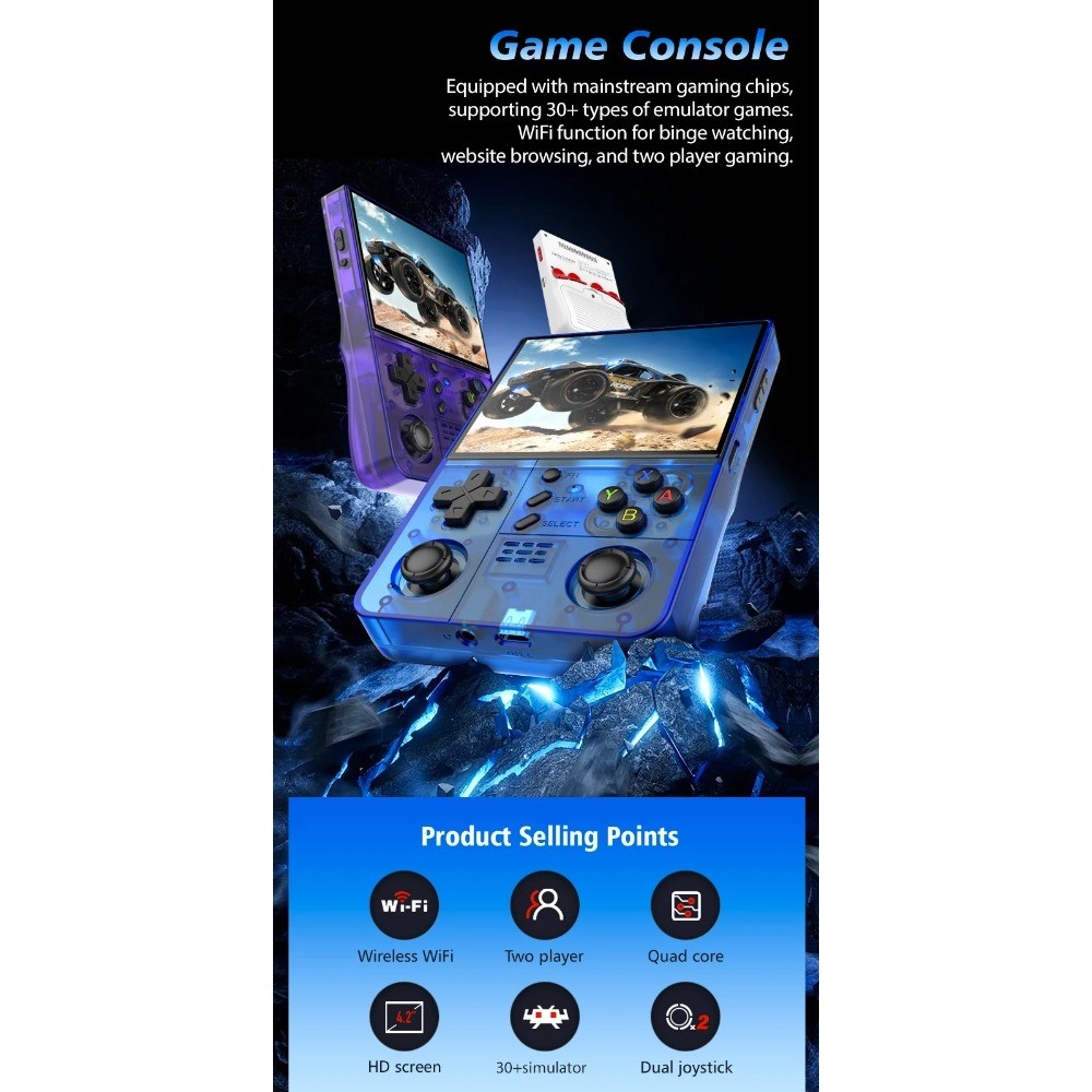 R40XX Pro Max Retro Console Portátil 4.2 