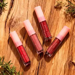 Lip Tint Fosco Ruby Rose, HB-L6601 - Cor Mate com Brilho Sutil em Oferta na Shopee