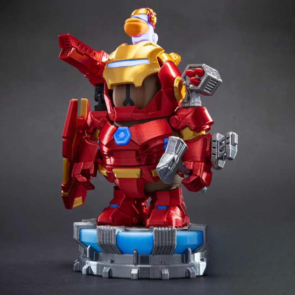 [Autêntico] 2026 Nova Figura Magnética do Homem de Ferro Capivara ...