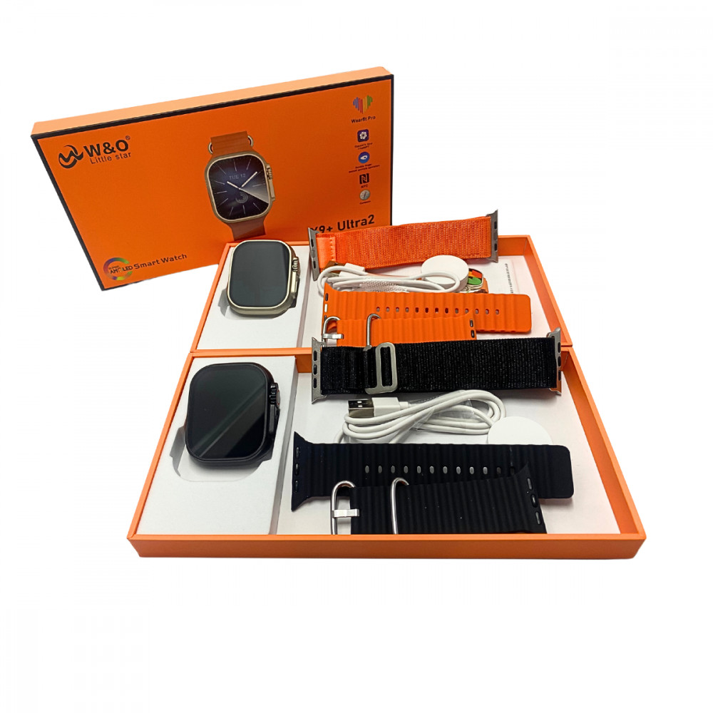 Smartwatch 49mm AMOLED com 2 Pulseiras - X9 Ultra2 | Shopee Brasil