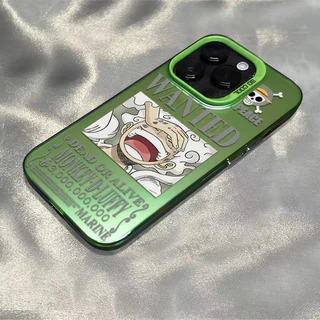 one peace monkey d luffy Capinha De Metal Fosco Para iPhone 17 Air 16 15 14 13 12 11 Pro Max Capa À Prova De Choque