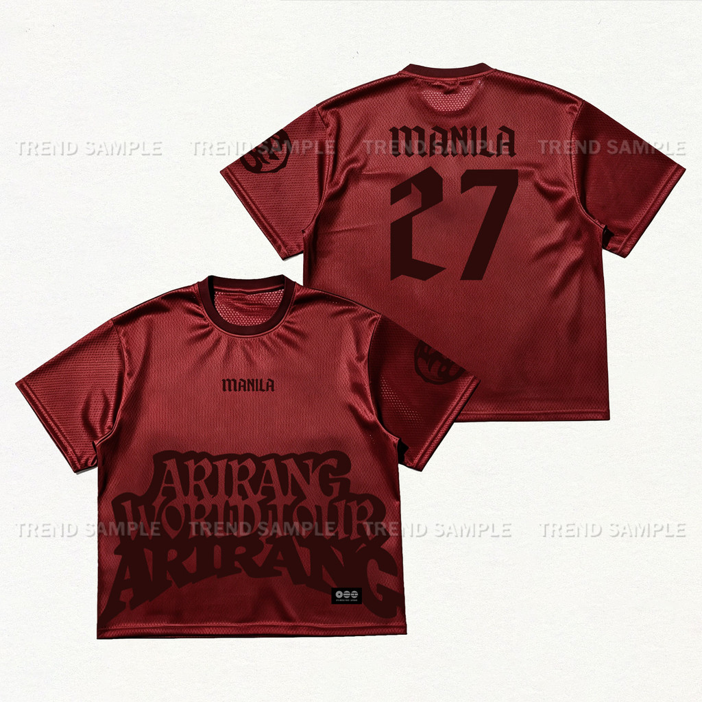 2026 BANGTAN ARIRANG WORLD TOUR Merch Jersey Personalizado Vintage
