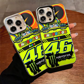 Motocicleta 46 TPU anti-impacto Capinha Capa Para IPHONE 13 11 15 14 12 16 17 PRO MAX AIR X XR XS MAX 7 8 PLUS