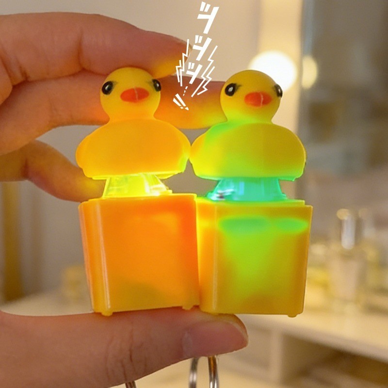 [Rdy Stk] 2-1Pcs Croaking Frog Duck Sound Keychain-Teclado Fidget ...